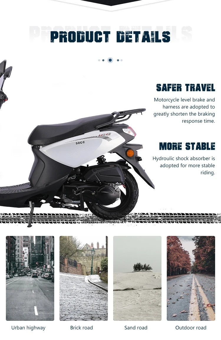 New Year's Eve Cross-Border Export Gog Motorcycle 150Cc Adult Oil Vehicle Fuel-Saving Scooter Can Be Wholesaled