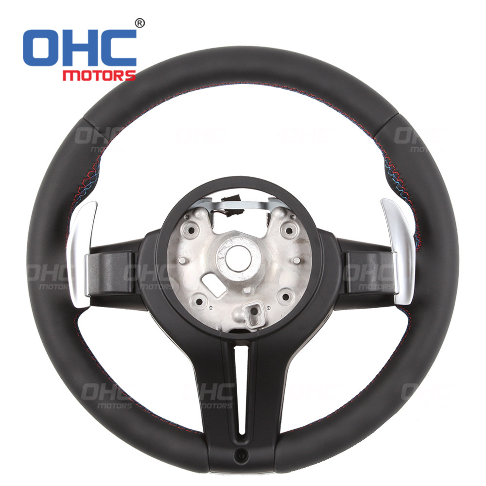 EU UK warehouse is suitable for BMW 1-7 Series, X1-6, M3-6 modification and upgrade of BMW full-leather steering wheel assembly
