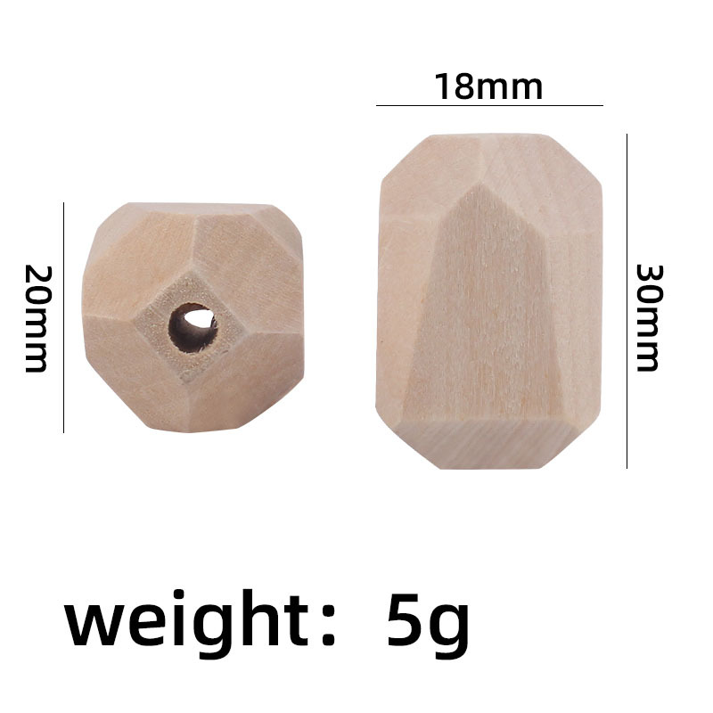 Nuevo 18mm gota de agua Hemu cuentas molar juguete DIY chupete cadena mordedor pulsera juguete joyería DIY Accesorios