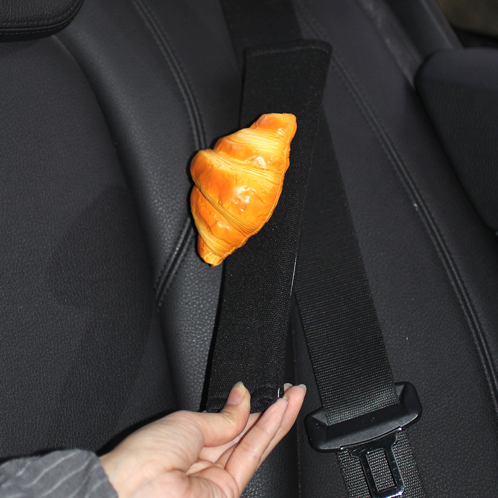 Funda Protectora de Hombro para Cinturón de Auto Lino, Descompresión Ergonómica, Acolchada para Vehículo image 4