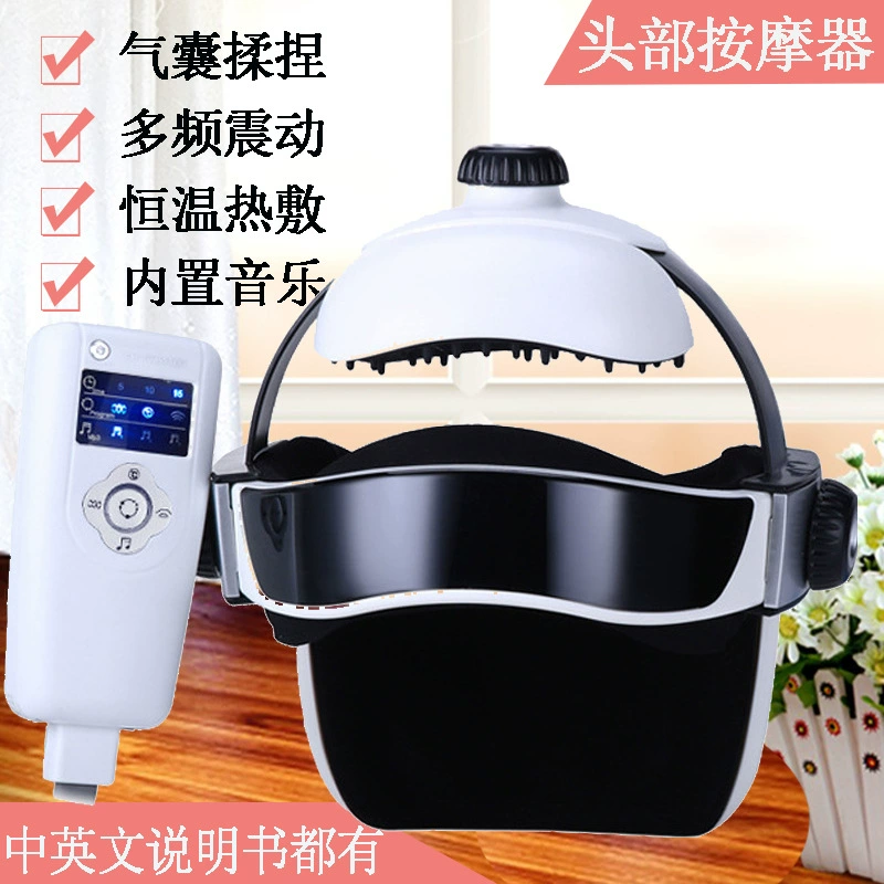 Electric massager, helmet for scalp