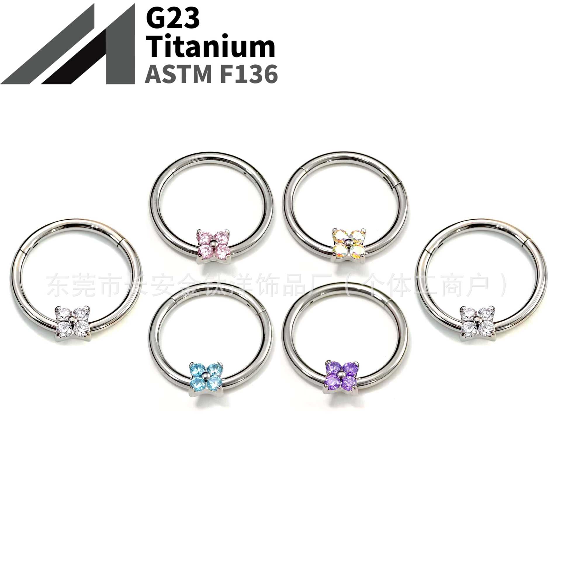 16G labret stud size and finish detail