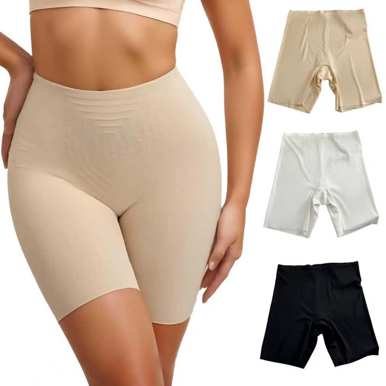 Pantalones interiores transfronterizas europeas y estadounidenses, mujeres, cuerpo de belleza, abdomen, cintura, cintura, elástica, leggings de seguridad, mujeres, cuerpo de forma exterior.