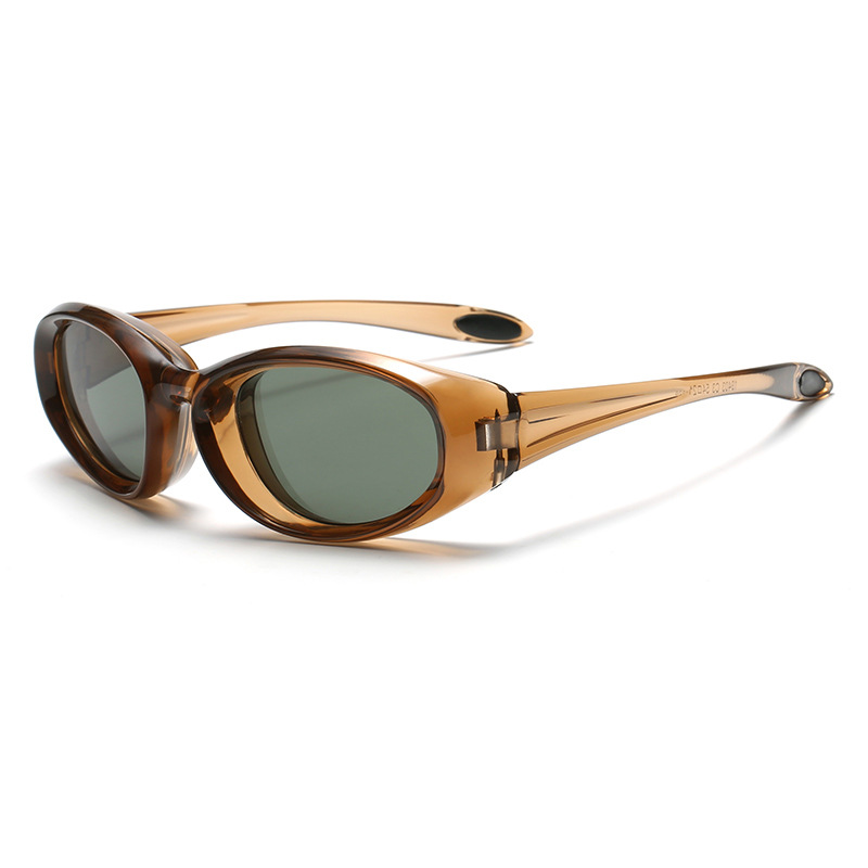 Tea frame dark green piece