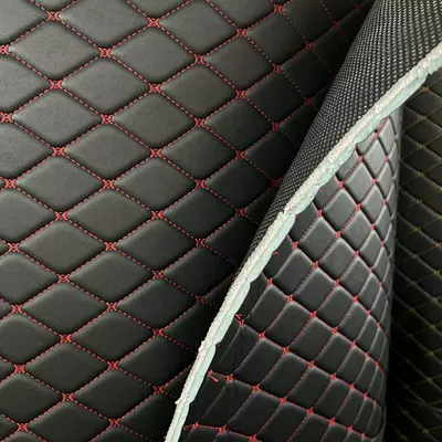 Universal Foot Pad Car Floor Mats, Nappa Leather
