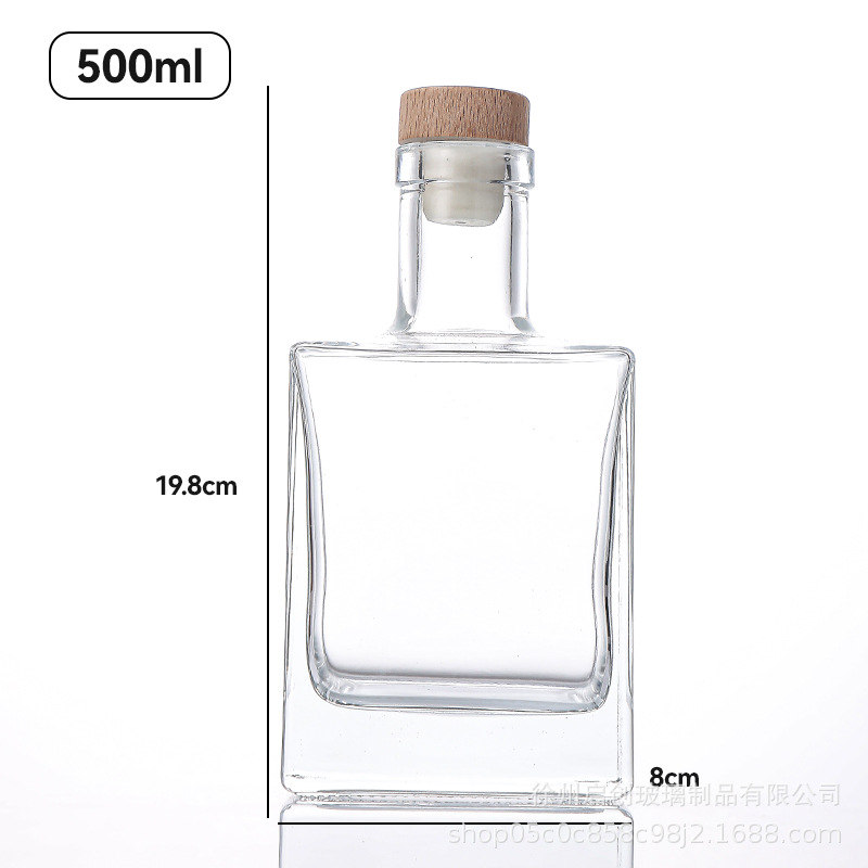 500ml + 나무 덮개