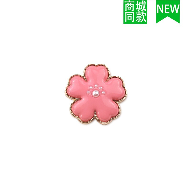 クロスボーダー卸売新しいクロックスアクセサリー靴バックル金属レターチェーン適応クロス靴花 DIY アクセサリー|undefined