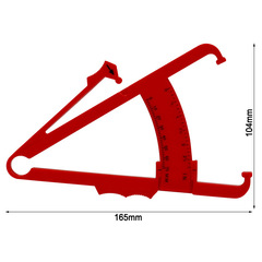 Private teaching fat ruler, sebum clamp, fat clamp, sebum caliper, fat thickness measurement body fat meter 