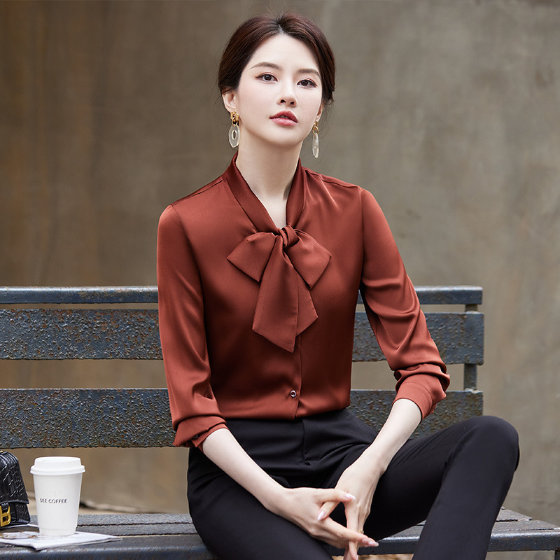 Autumn green long-sleeve with bow
