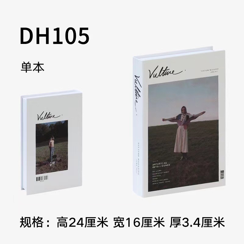 Libros falsos plegables estilo nórdico/INS, props de fotografía, decoración suave, muestra de fábrica