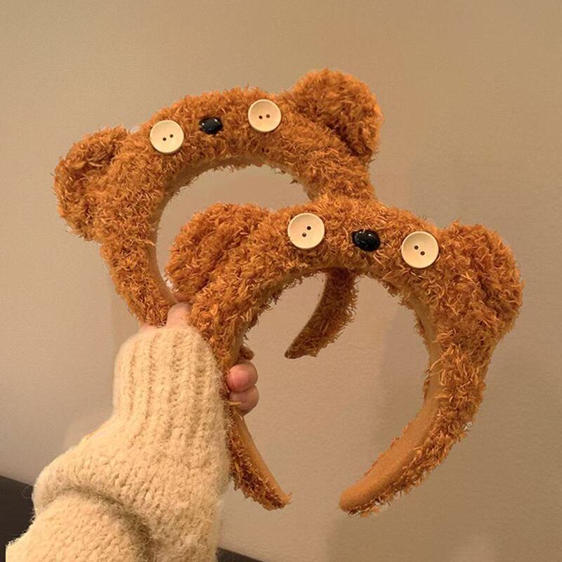 Universal Studios Tim Bear Headband for Women, New Cute Headband for Autumn and Winter, High Skull Top, Face-Slimming Hair Clip Headwear Universal Studios Tim Bear Headband for Women, New Cute Headband for Autumn and Winter, High Skull Top, Face-Slimming Hair Clip Headwear
