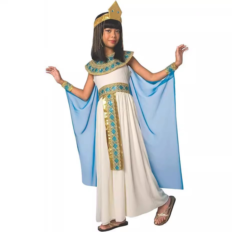 Best-selling Cleopatra cosplay adult and children stage performance costumes, costume party dress