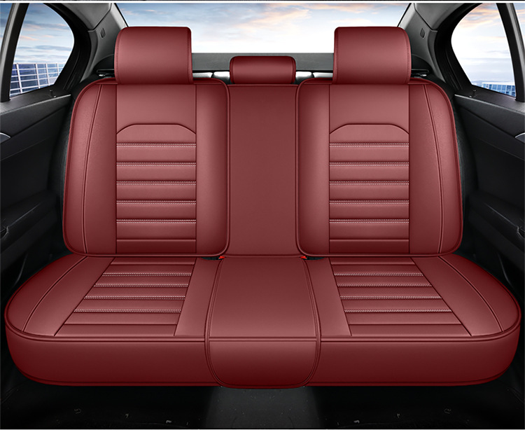 New Cross-Border Car Seat Cushions, Suitable for All Seasons, Full Coverage Nappa Leather Car Seat Cushions, Direct from the Manufacturer, Wholesale for Foreign Trade