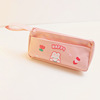 Double-layer capacious high quality Japanese cute pencil case for elementary school students, for secondary school