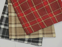 粗纺呢绒 现货大格子大衣服装/鞋帽/箱包面料布料 绍兴货源