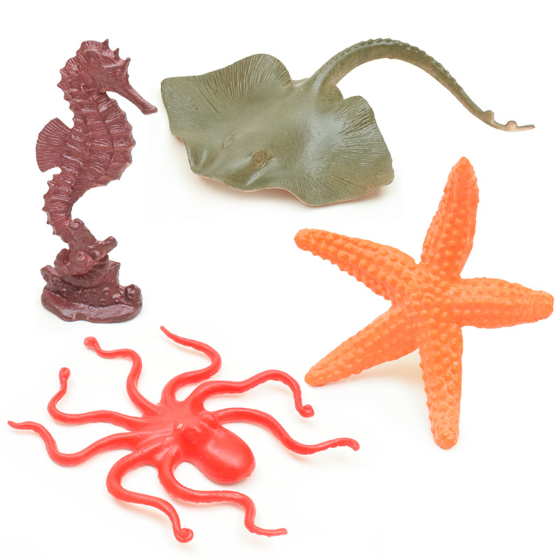 Modelo animal transfronterizo Zoológico para niños dinosaurio juguete traje simulación animal Marina pequeño insecto modelo