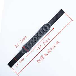 订制各种规格皮划艇塑料拉手户外背包箱包PVC提手工具箱 织带手提