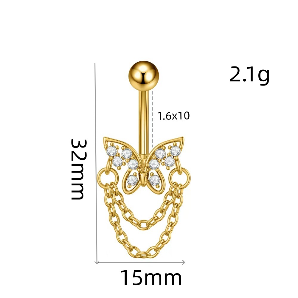Pointed titanium steel lip stud product view