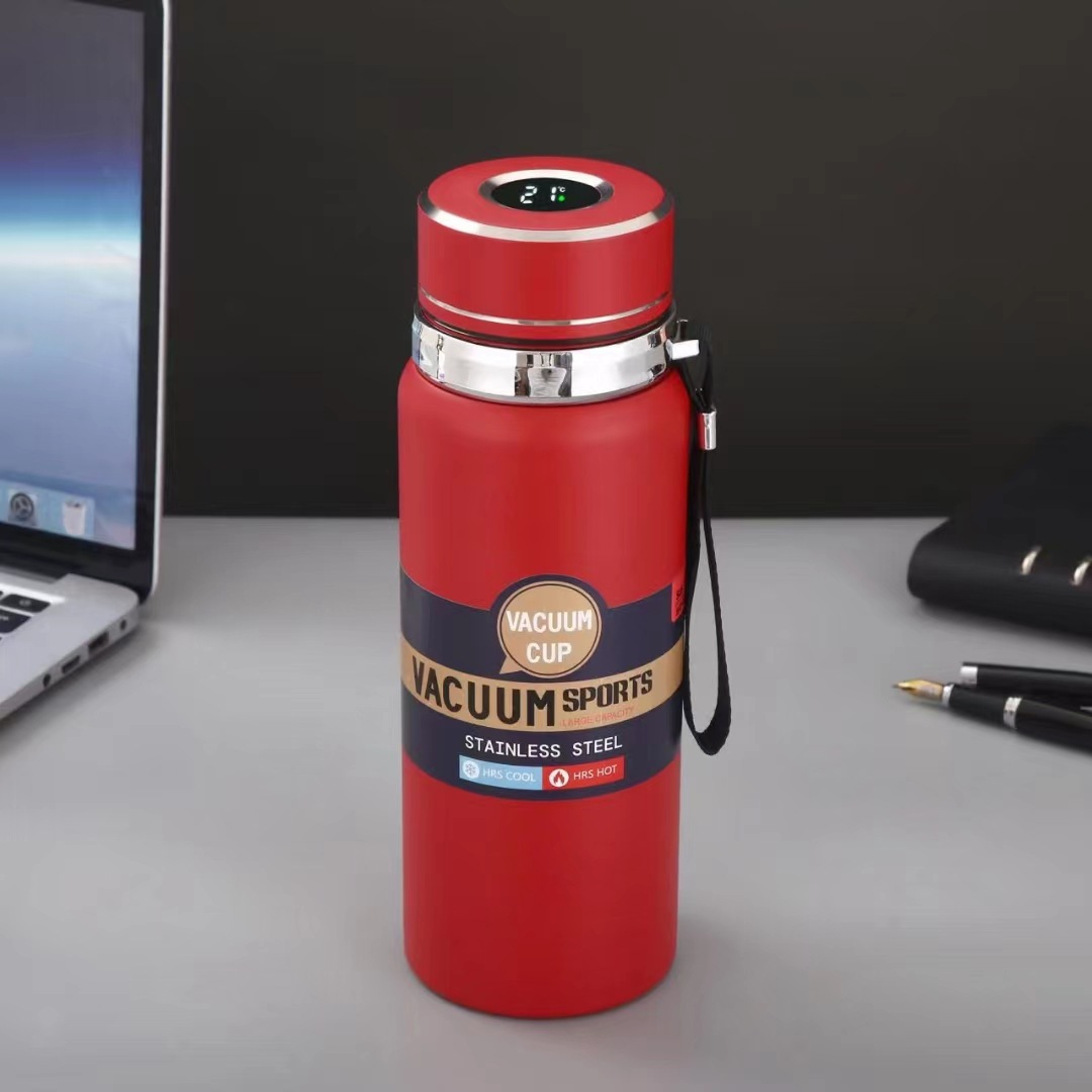 Nuevo 316 de acero inoxidable inteligente taza aislamiento térmico portátil moda té gran capacidad coche deportivo hervidor