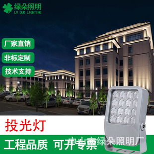 Greenlight Lighting Led Floodlight Golf Projection Light Single Beam Landscape Lighting Fixture 27W for Engineering Use