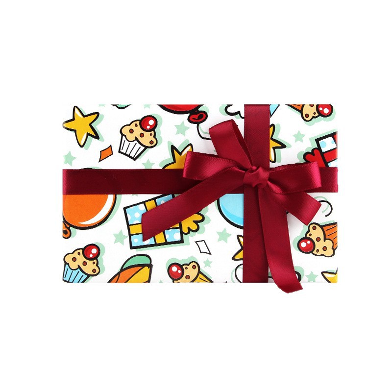Papel de Regalo Infantil con Dibujos Animados Originales, Caja de Regalo, Papel para Manualidades, Cumpleaños, Niños, Jardín de Infancia, Centro Comercial, Papel Decorativo