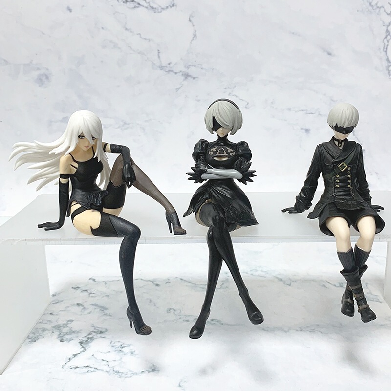 YoRHa 2B beautiful girl, YoRHa A2 NieR: Automata 9S figure anime decoration collectible item YoRHa 2B beautiful girl, YoRHa A2 NieR: Automata 9S figure anime decoration collectible item