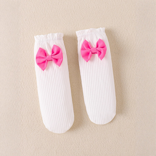 Baby girl love bubble sleeves, suit, onepiece dress, bow skirt, hair band, socks, three-piece set