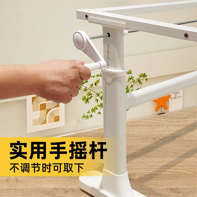 Wholesale Children's Study Table Shelf Study Table Accessories Hardware Liftable Study Table Steel Frame Bracket Cross-Border E-Commerce