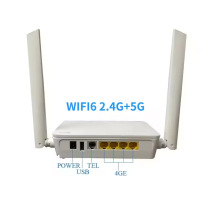 HS8145X6英文版GEPON外贸出口双频WIFI6全千兆光猫ONU适用于华为