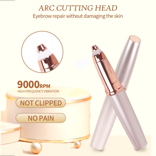 Cross-border best-selling electric charging eyebrow razor for women, automatic eyebrow trimming pencil, eyebrow groomer, hair removal device, eyebrow shaver