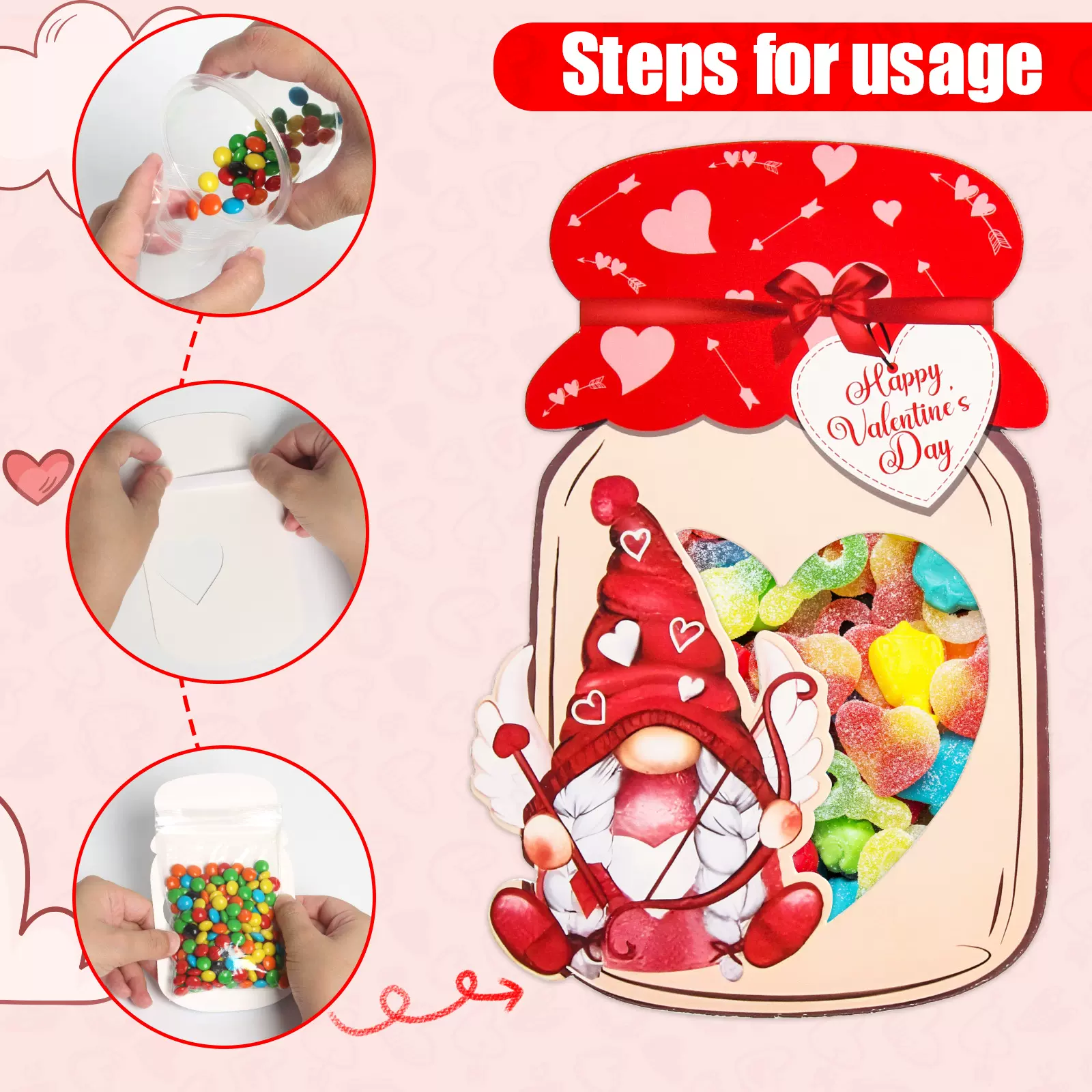 热卖款情人节生日漂流贺卡精灵元素超吸睛儿童派对与教室互换优选