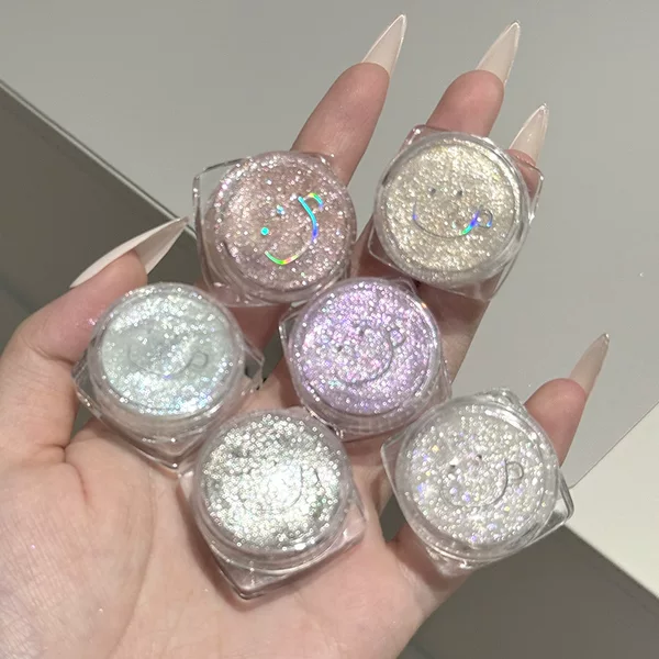 FAICCIA monochrome eye shadow flash matte pearlescent brightening easy-to-color waterproof anti-sweat multi-use gel eye shadow plate