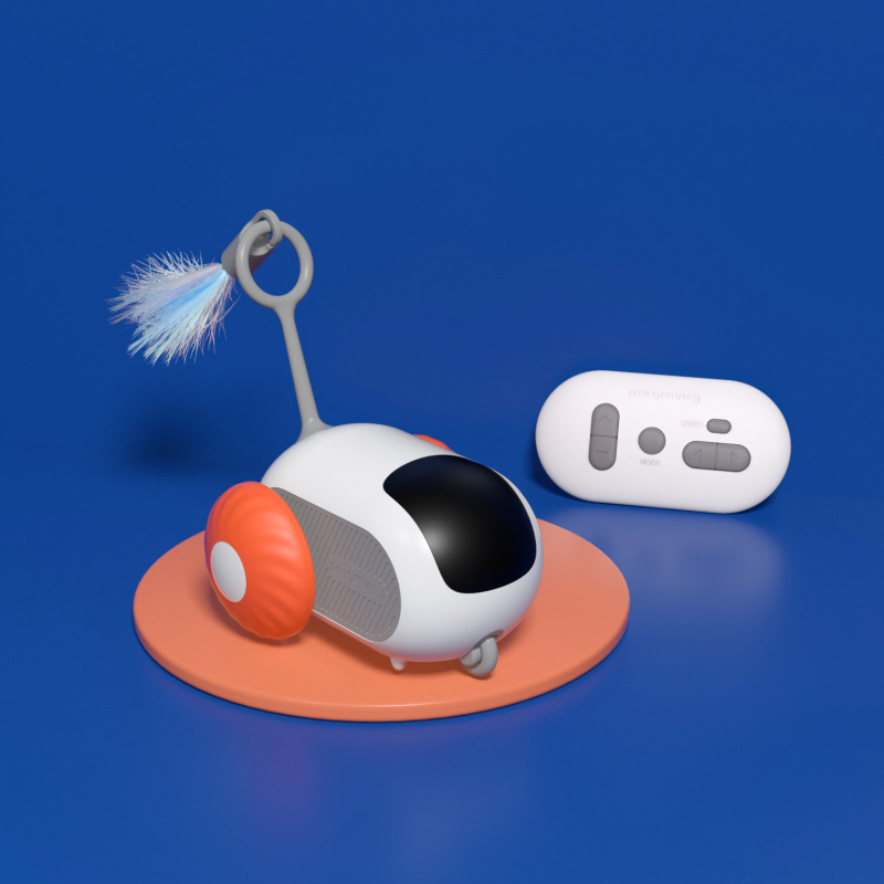 ペットの魅力、振る鳥、電動猫のおもちゃ、音のシミュレーション鳥、自動猫面白いスティック、パタンパタン小太りチュー工場|undefined