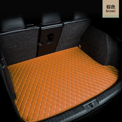 Trunk Mat | Special - single-piece-brown-leather-default-items