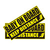 Baby on Board Sticker car on the car to keep the baby from the car paste baby safety logo