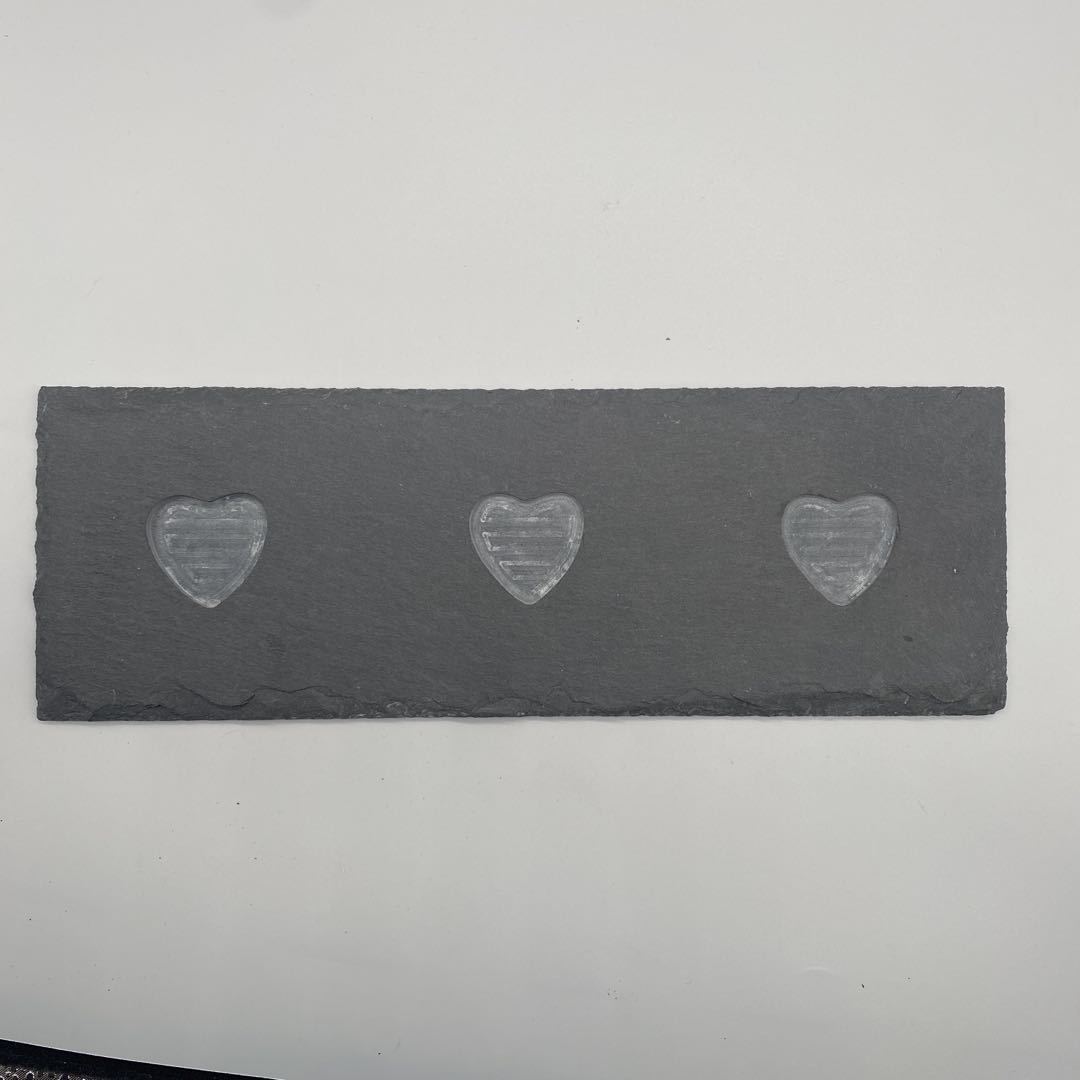 Placa de pizarra japonesa ranura rectangular taza de vino estera occidental restaurante pizarra placemat suministro directo de fábrica