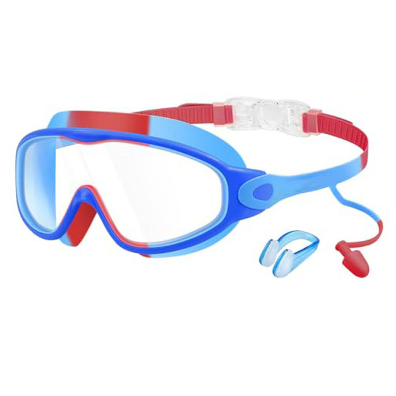 2100C 파란색 빨간색 투명 [노즈클립 귀마개 + 박스]