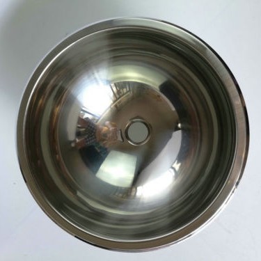 Ventas directas de fábrica Cocina y baño Guangrun Hogar genuino RV Yacht Apartamento Fregadero redondo de acero inoxidable GR-560