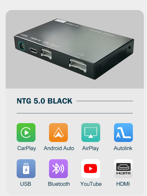 Road Top Wireless Apple CarPlay Suitable for Mercedes-benz NTG5.0 Decoder Module Decoder Box