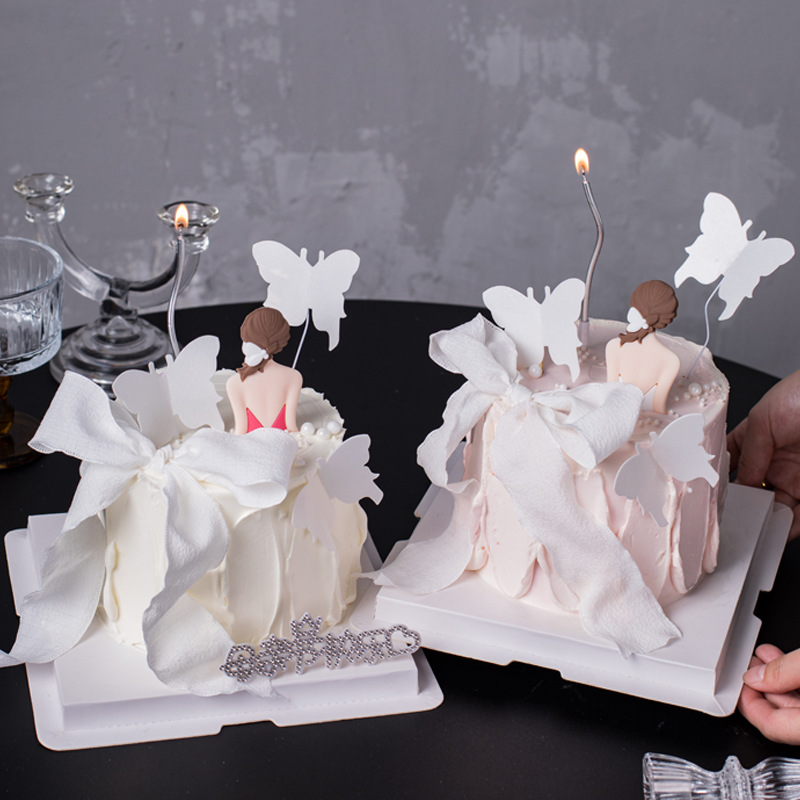 Decoración para Pastel del Día de la Madre 2026, Hermosa Figura de Diosa con Base de Goma Suave, Accesorios para el Día de la Madre