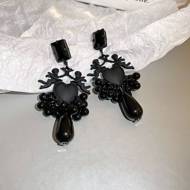 104# Silver Needle-Black-Angel