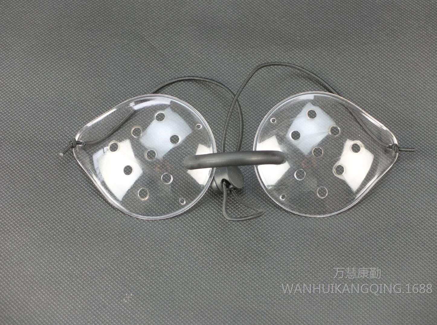 多孔塑料透明眼罩 眼科手术后防护眼罩透气单眼罩双眼眼罩