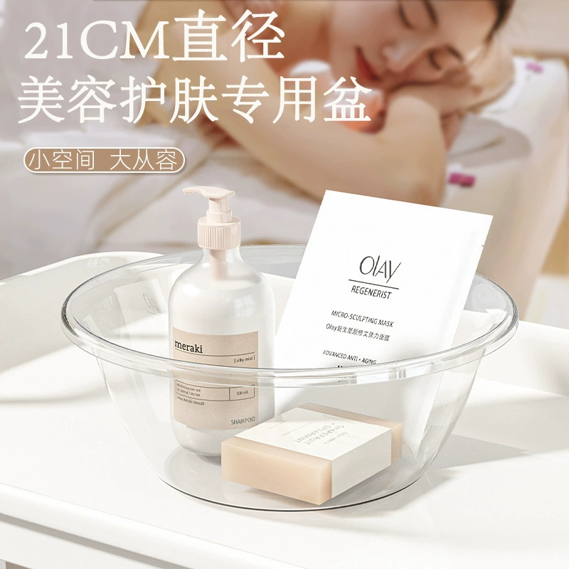 Салон красоты умывальник Домашний прозрачный утолщенный кухонная раковина Общежитие раковина для стирки