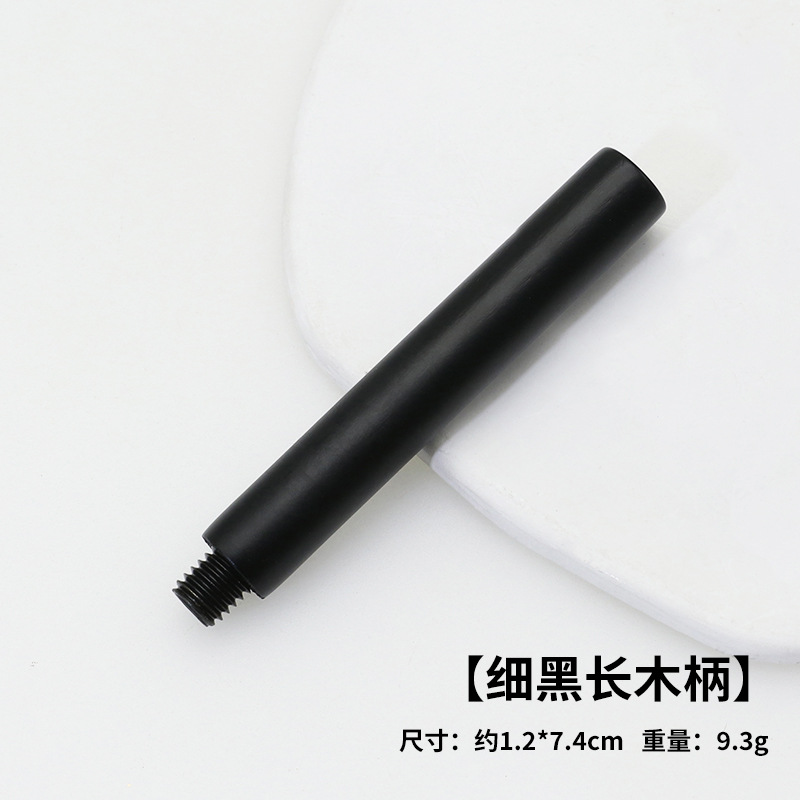 Mango de haya de color europeo Mango de sello de pintura de fuego Mango de madera 8 estilos Mango de madera Pintura de fuego Accesorios de sello de cera Fábrica al por mayor