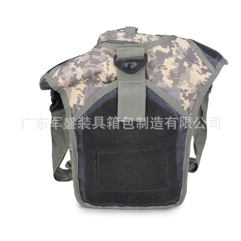 JUNSHENG 가넷 안장 가방 야외 위장 메신저 가방 SLR 카메라 가방 전술 숄더백 제조업체 재고