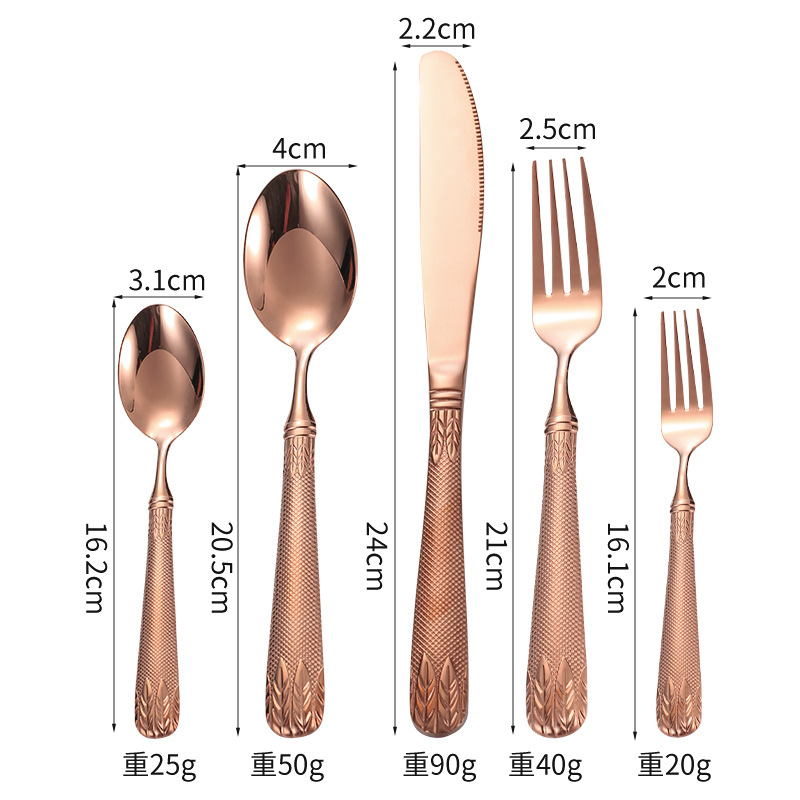 Oro Rosa-Set de 5 piezas