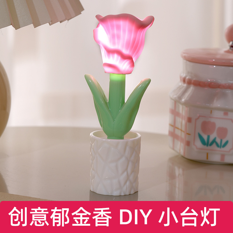 跨境新款创意小台灯LED生日氛围桌面摆件ins圣诞装饰迷你小夜灯|undefined