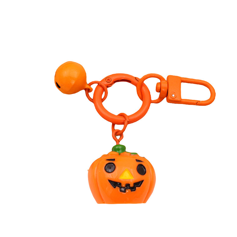 ハロウィーンのカボチャの幽霊のキーホルダーの小さいペンダントのかわいい漫画の学生のカバンは小さい贈り物の子供の贈り物を飾ります。|undefined