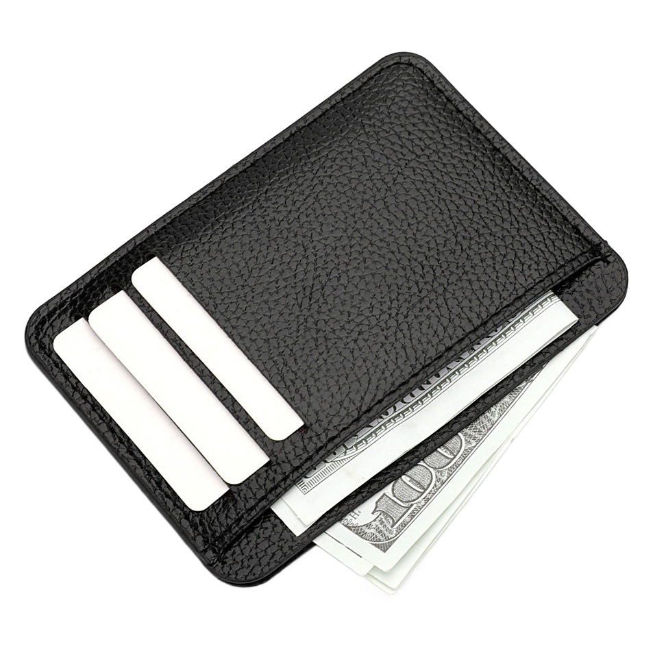 pu card set wholesale ultra-thin card bag women's small and exquisite large capacity multi-card student card bag women's short wallet
