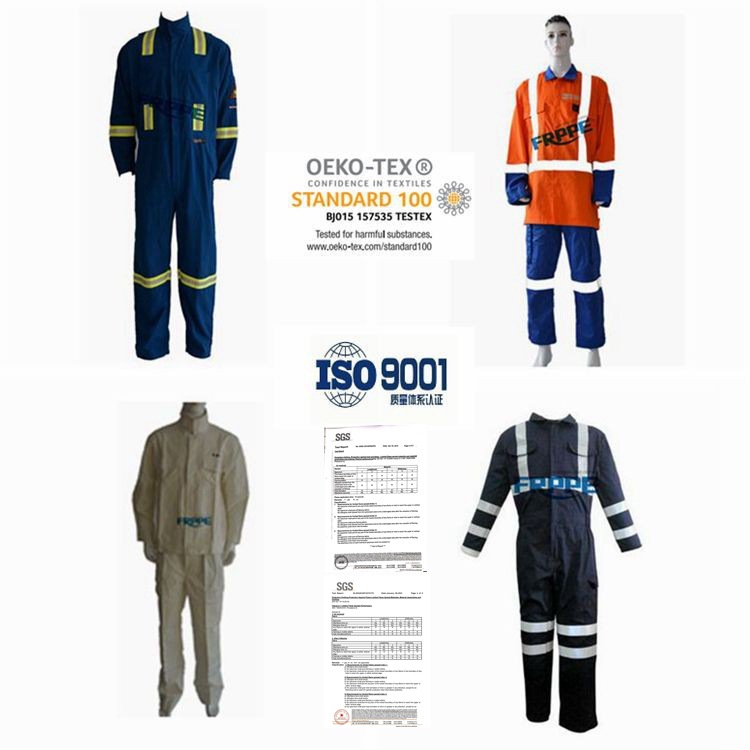 阻燃石化工作服款式新颖阻燃服石化工作服冶炼阻燃分体连体服